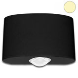 LED Wandleuchte Up&Down IP54, 2*2W CREE, sandschwarz, warmweiss