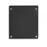 Endkappe E69 Alu schwarz für LAMP30, 2 STK, inkl. Schrauben