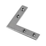 Eckverbinder für Profile WING/XWAY, 90°, horizontal