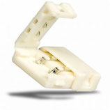 Clip-Verbinder (max. 5A) für 2-pol. IP20 Flexstripes mit Breite 12mm, Pitch-Abstand >12mm