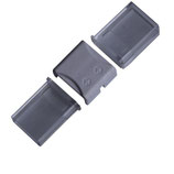 Clip-Verbinder (max. 5A) für 4-pol. IP68 Flexstripes mit Breite 12mm, Pitch-Abstand >8mm