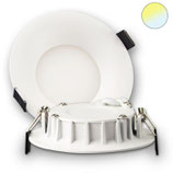 LED Downlight, 8W, ultraflach, ColorSwitch 2600K|3100K|4000K, dimmbar