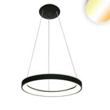 LED Hängeleuchte Orbit 480, schwarz, 38W, rund, ColorSwitch 3000|3500|4000K, dimmbar