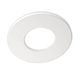 Cover Aluminium rund weiss matt für Einbaustrahler Sys-68