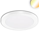 LED Aufbau/Einbauleuchte Slim Flex, 24W, weiss, ColorSwitch 3000K|3500K|4000K