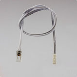 MiniAMP male-Stecker zu Clip Kabelanschluss (max. 3A) für 2-pol. IP20 Stripes mit Breite 6mm