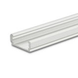 LED Aufbauprofil SURF12 FLAT Aluminium eloxiert, 550cm