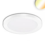 LED Aufbau/Einbauleuchte Slim Flex, 18W, weiss, ColorSwitch 3000K|3500K|4000K