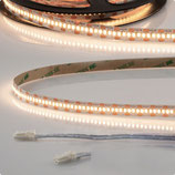 LED CRI930 MiniAMP Flexband, 12V, 6W, 3000K, 250cm, beidseitig 30cm Kabel mit male-Stecker