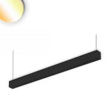 LED Aufbau/Hängeleuchte Linear Raster 40W, anreihbar, weiss, ColorSwitch 3000|3500|4000K