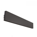 LED Wandleuchte Linear Up+Down 600 25W, IP40, schwarz, warmweiss