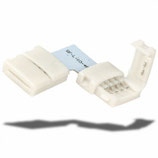 Clip-Eck-Verbinder (max. 5A) für 4-pol. IP20 Flexstripes mit Breite 10mm, Pitch-Abstand >12mm