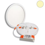 LED Downlight Flex 15W, UGR<19, 120°, Lochausschnitt 50-160mm, warmweiss