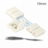 Clip-T-Verbinder (max. 5A) für 2-pol. IP20 Flexstripes mit Breite 10mm, Pitch-Abstand >12mm
