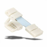 Clip-T-Verbinder (max. 5A) für 4-pol. IP20 Flexstripes mit Breite 10mm, Pitch-Abstand >12mm