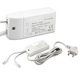 LED Trafo MiniAMP 12V/DC, 0-30W, 200cm Kabel mit Flachstecker, sekundär 2 female Buchsen