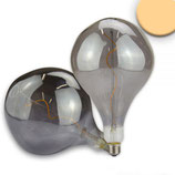E27 Vintage Line LED Dekobirne 165, 4W ultrawarmweiß, Glas smoky, dimmbar