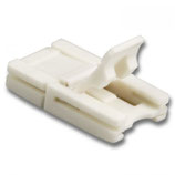 Clip-Verbinder (max. 5A) für 2-pol. IP20 Flexstripes mit Breite 10mm, Pitch-Abstand >8mm