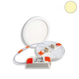 LED Downlight Flex 8W, UGR<19, 120°, Lochausschnitt 50-100mm, warmweiss