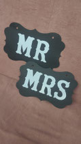 Schild Mr&Mrs