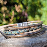 ++NEW++ Armband PURE VINTAGE GREEN 4/5mm