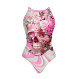 BONESWIMMER - PIN UP  TESCHIO ROSA
