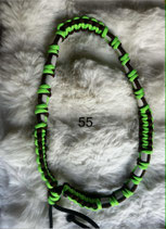 REF 4 Collier 55 cm marron et vert
