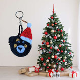 REF 6 ASSBBM Porte clef boubou Noël