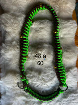 REF 6 Collier réglable perles dorées