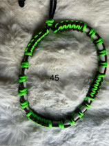 REF 2 Collier 45 cm vert et marron