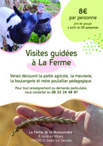Visite guidée de la ferme