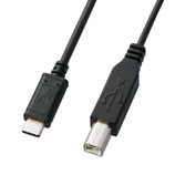 USB2.0 Type-C-Bケーブル（1m・ブラック）