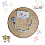 Schnullerkette Pinguine (kleiner Prinz)