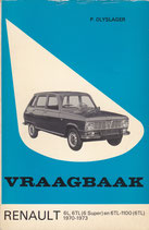 Vraagbaak Renault 6L 6TL 6TL-1100 1970–1973