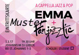 Eintrittskarte Fanjazztic+EMMA, 3.3.2017 im Johanneum zu Lübeck