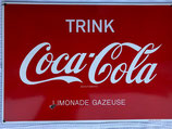 Trink Coca-Cola (weiss, seltenes Format)