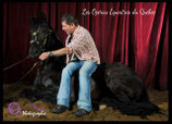 Attraction de parc : Magie à cheval (1 photo contre cheval couché) - Valide avec toute entrée de Grand parc avec spectacles
