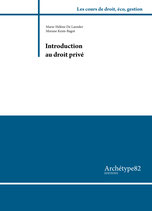 Introduction au droit privé, M-H. DE LAENDER, M. KEIM-BAGOT