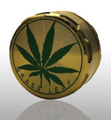 Grinder "Bullet Grass Leaf", 40mm, 3-tlg