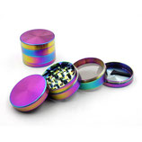 Grinder "Champ High rainbow", 55mm, 4-tlg