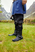 Haithabu-Stiefel Floki, schwarz