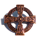 Brosche Keltisches Kreuz