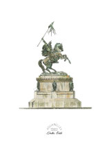 Statue Guillaume le Conquérant - Falaise