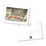 Carte postale "Salon fleuri"