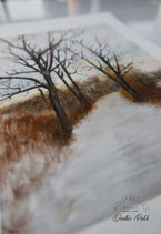 chemin d'hiver en Normandie - Normandie