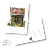 Carte postale "Linda artiste florale"