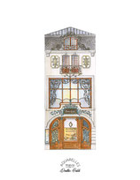 Salon de thé "Dame Cakes" à Rouen (vue en pied)
