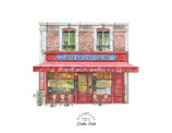 Le "Café de l'Époque" à Rouen