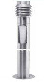 Plus value pour borne en acier inoxydable DN 200