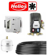 Puits canadien à eau glycolée SEWT 100 - Helios ventilation